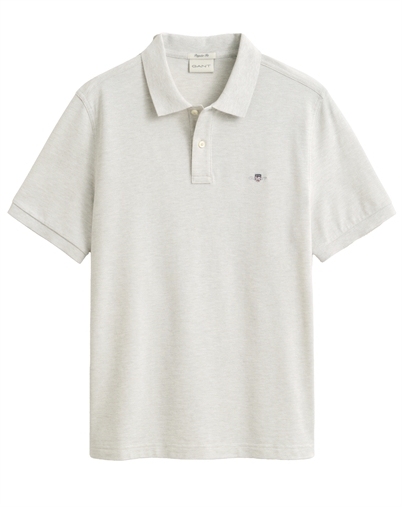 Gant - Reg Shield Polo - Glacier Melange